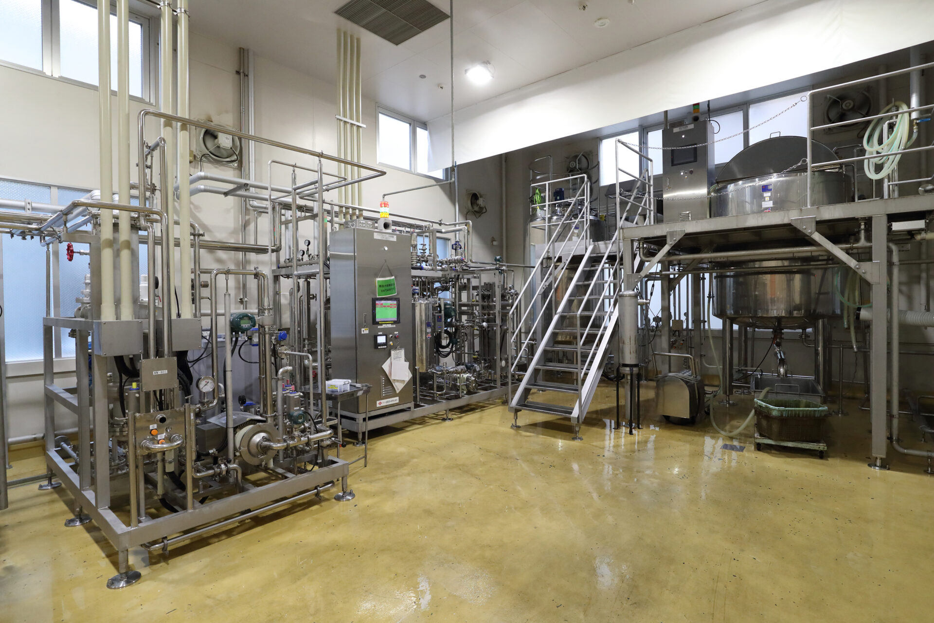 無菌液体製品充填ライン（田尻工場）